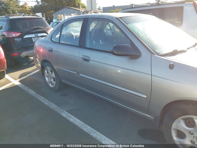 2003 Nissan Sentra Xe/gxe მანქანა იყიდება აუქციონზე, vin: 3N1CB51D43L696751, აუქციონის ნომერი: 40094611