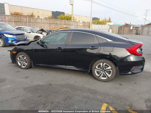 40094624 :رقم المزاد ، 2HGFC2F54GH034580 vin ، 2016 Honda Civic مزاد بيع