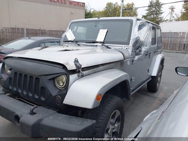 40089174 :رقم المزاد ، 1C4BJWDG5DL677095 vin ، 2013 Jeep Wrangler Unlimited Sport مزاد بيع