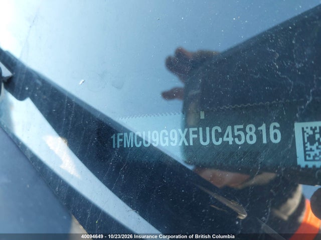 Ford ESCAPE SE 2015 1FMCU9G9XFUC45816 Image 18