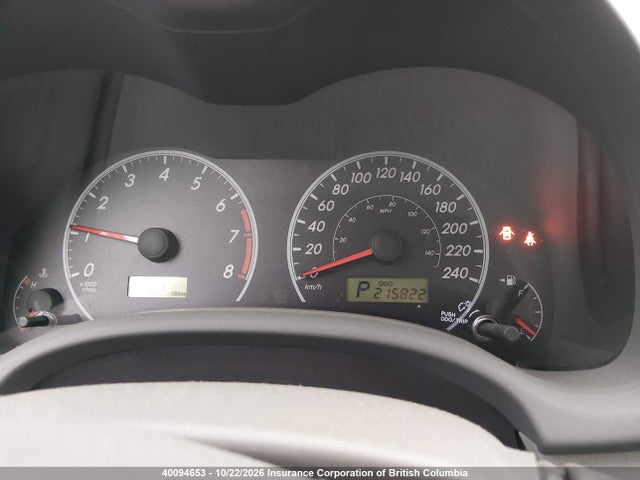 40094653 :رقم المزاد ، 2T1BU4EE5AC281941 vin ، 2010 Toyota Corolla S/le/xle مزاد بيع