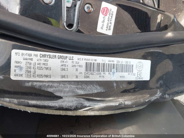 Продаж на аукціоні авто 2012 Dodge Journey Se, vin: 3C4PDCAB2CT142099, номер лоту: 40094661