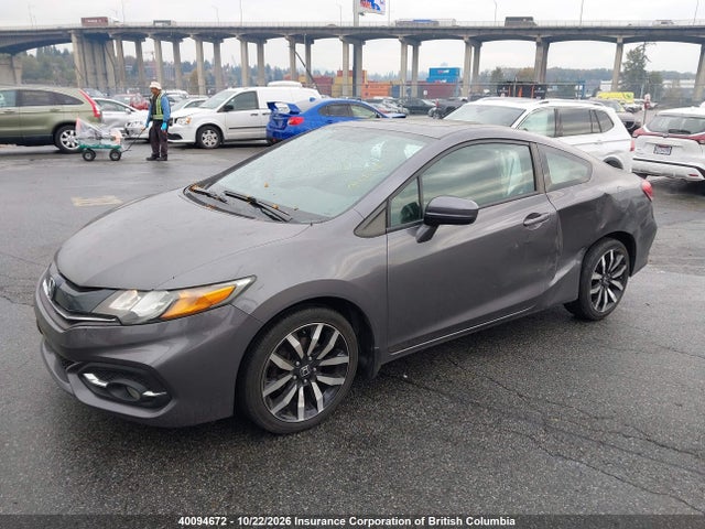 Honda Civic 2015 2HGFG3B9XFH003223 Image 2