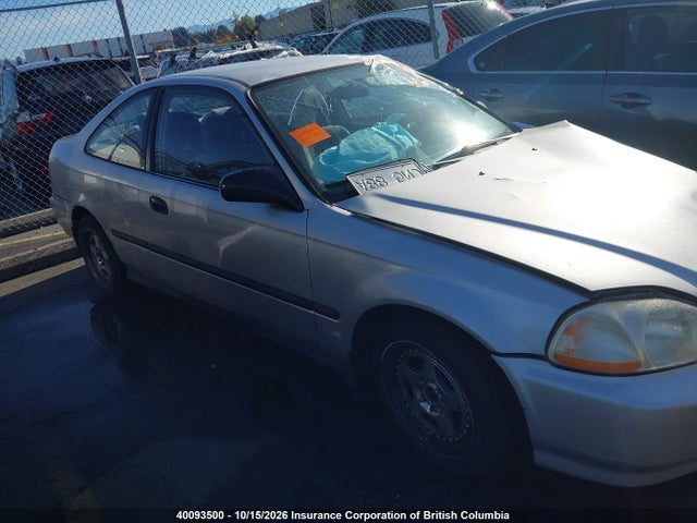 40093500 :رقم المزاد ، 1HGEJ6227WL802803 vin ، 1998 Honda Civic Dx مزاد بيع