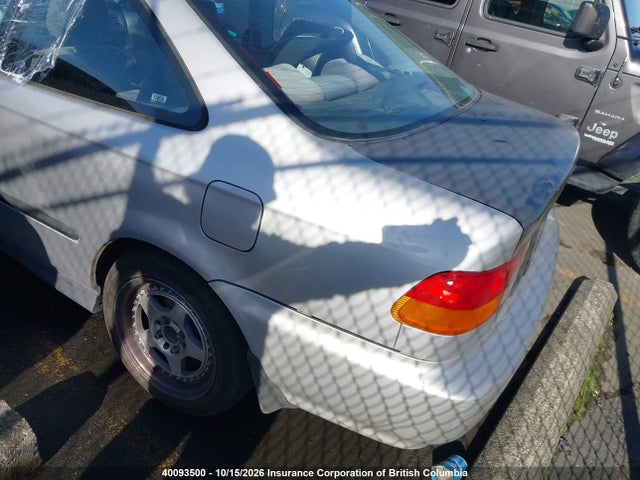 40093500 :رقم المزاد ، 1HGEJ6227WL802803 vin ، 1998 Honda Civic Dx مزاد بيع