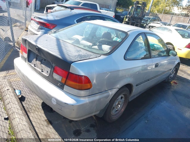 40093500 :رقم المزاد ، 1HGEJ6227WL802803 vin ، 1998 Honda Civic Dx مزاد بيع