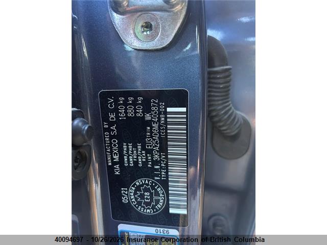 KIA Rio 2021 3KPA25AD6ME405872 Image 8