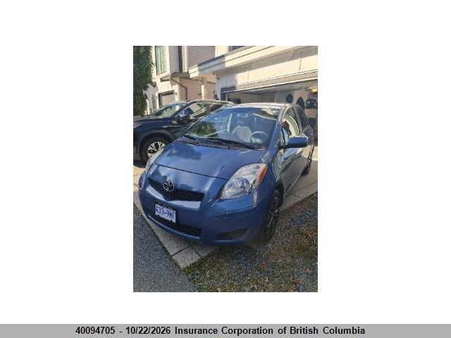 Aukcja sprzedaży 2010 Toyota Yaris, vin: JTDKT4K30A5307199, numer aukcji: 40094705