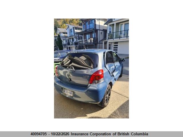 Aukcja sprzedaży 2010 Toyota Yaris, vin: JTDKT4K30A5307199, numer aukcji: 40094705
