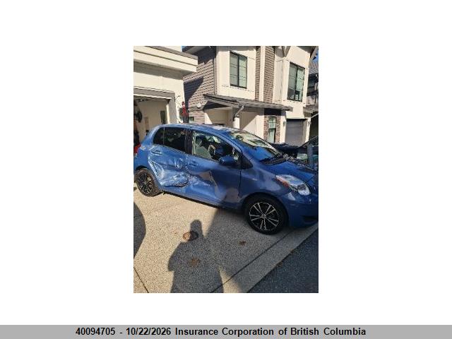 Aukcja sprzedaży 2010 Toyota Yaris, vin: JTDKT4K30A5307199, numer aukcji: 40094705