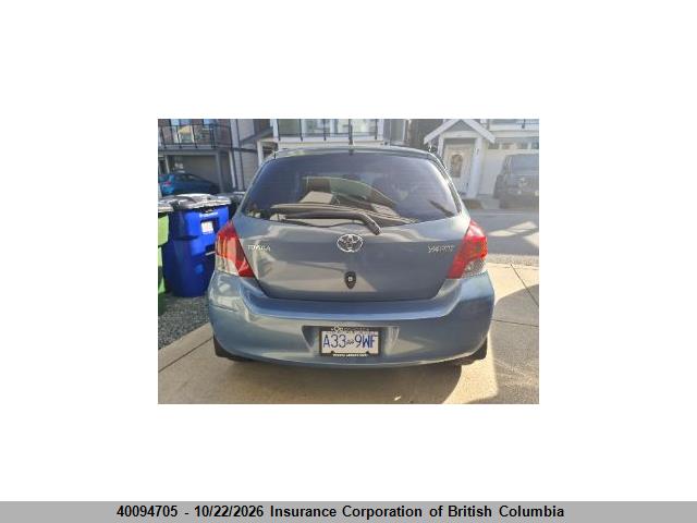 Aukcja sprzedaży 2010 Toyota Yaris, vin: JTDKT4K30A5307199, numer aukcji: 40094705