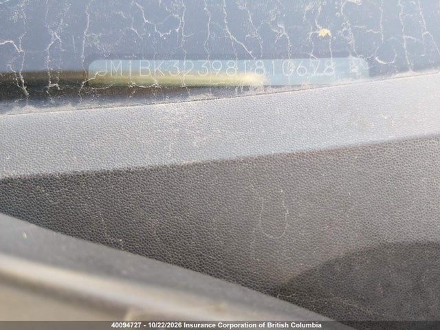 Aukcja sprzedaży 2008 Mazda 3 S, vin: JM1BK323981810678, numer aukcji: 40094727