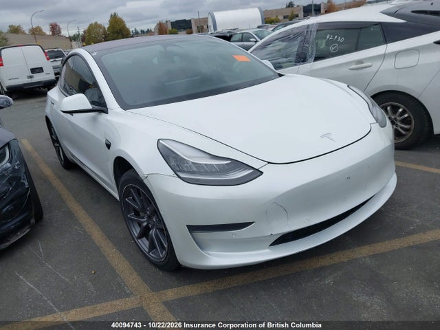 Продаж на аукціоні авто 2021 Tesla Model 3 Standard Range/standard Range Plus, vin: 5YJ3E1EA0MF856539, номер лоту: 40094743