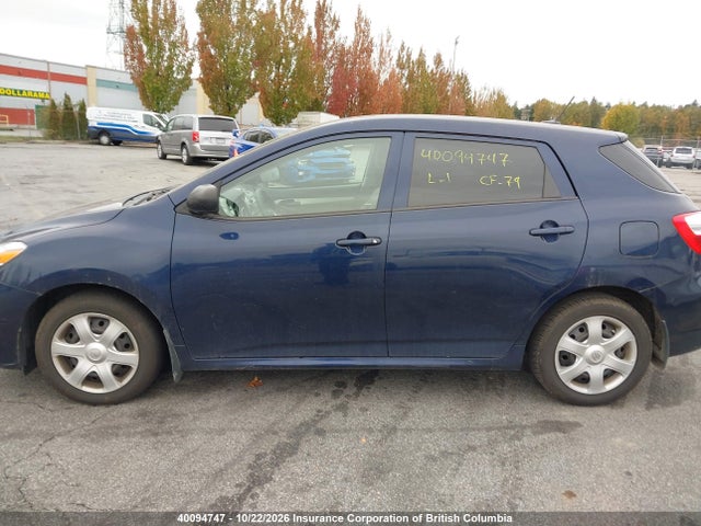 40094747 :رقم المزاد ، 2T1KU40EX9C089031 vin ، 2009 Toyota Corolla Matrix مزاد بيع