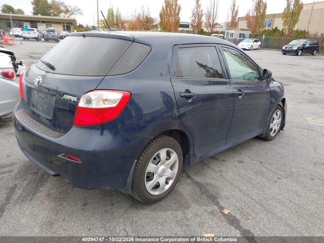40094747 :رقم المزاد ، 2T1KU40EX9C089031 vin ، 2009 Toyota Corolla Matrix مزاد بيع
