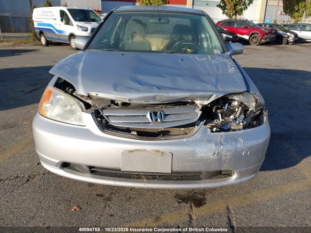 2003 Honda Civic მანქანა იყიდება აუქციონზე, vin: 2HGES16693H917554, აუქციონის ნომერი: 40094755