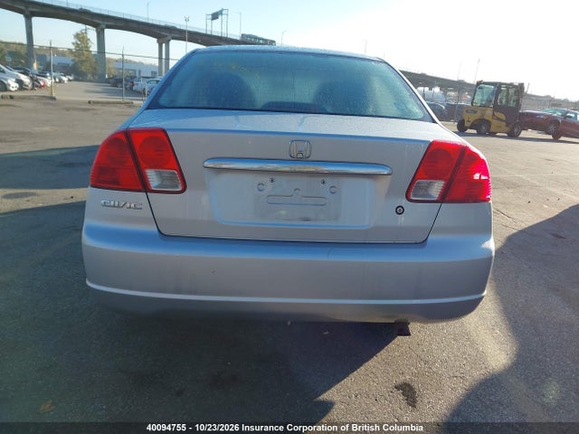 2003 Honda Civic მანქანა იყიდება აუქციონზე, vin: 2HGES16693H917554, აუქციონის ნომერი: 40094755