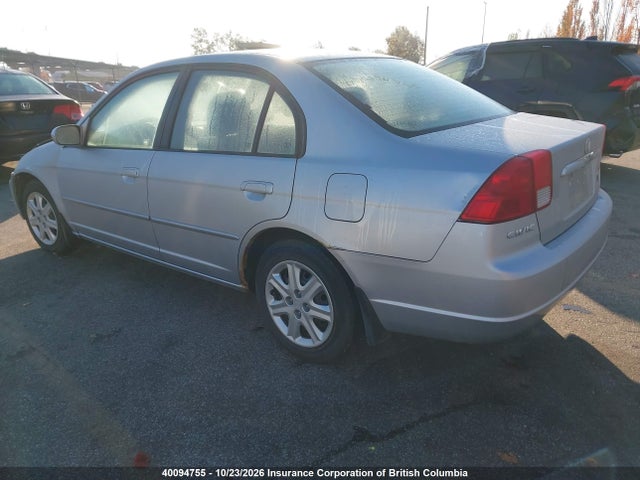2003 Honda Civic მანქანა იყიდება აუქციონზე, vin: 2HGES16693H917554, აუქციონის ნომერი: 40094755