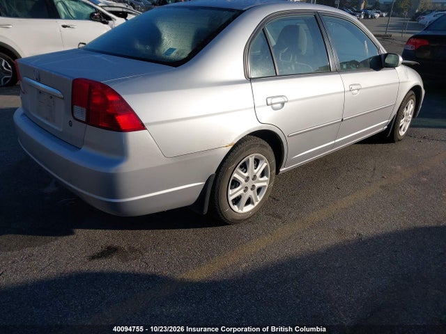 2003 Honda Civic მანქანა იყიდება აუქციონზე, vin: 2HGES16693H917554, აუქციონის ნომერი: 40094755
