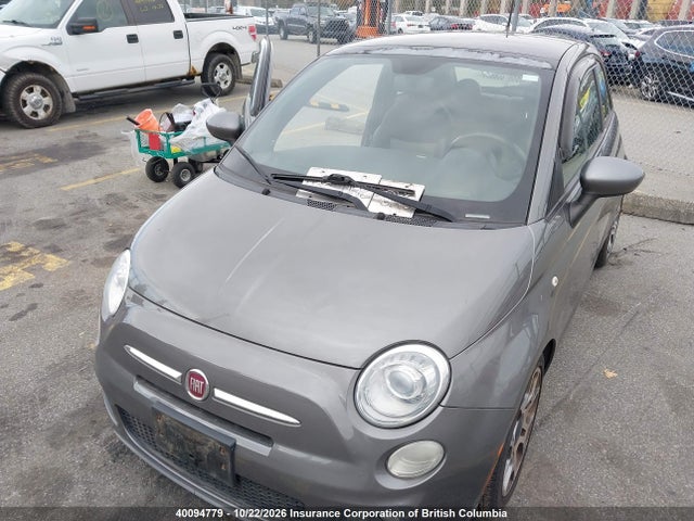 Продаж на аукціоні авто 2012 Fiat 500, vin: 3C3CFFBR6CT208566, номер лоту: 40094779