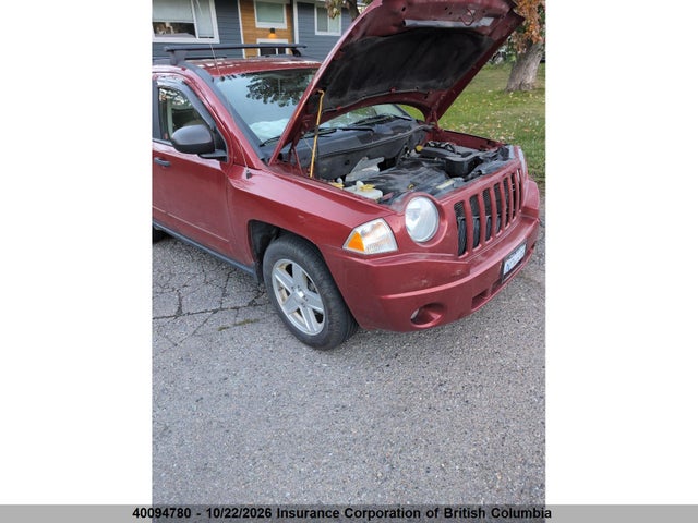 Aukcja sprzedaży 2008 Jeep Compass Sport, vin: 1J8FT47W78D548092, numer aukcji: 40094780