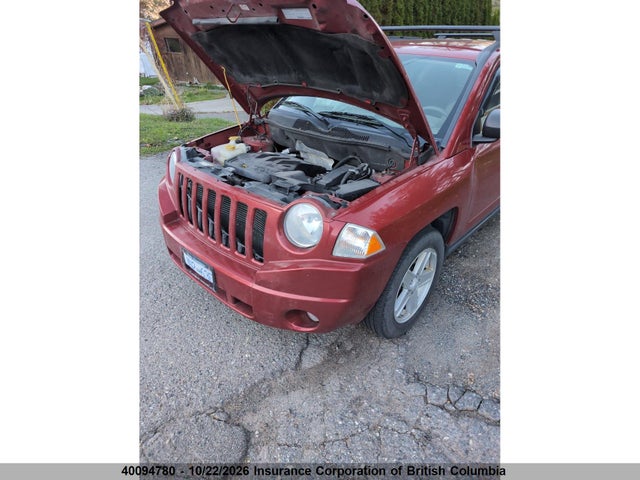 40094780 :رقم المزاد ، 1J8FT47W78D548092 vin ، 2008 Jeep Compass Sport مزاد بيع
