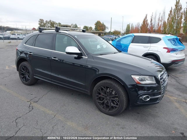Продажа на аукционе авто 2015 Audi Sq5, vin: WA1LGCFP9FA067983, номер лота: 40094782