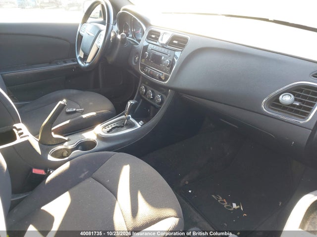 Продажа на аукционе авто 2012 Chrysler 200 Touring, vin: 1C3CCBBB9CN187524, номер лота: 40081735