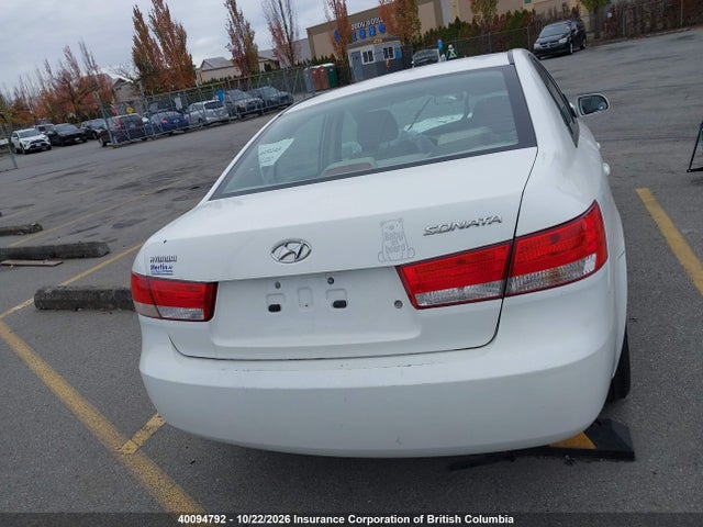40094792 :رقم المزاد ، 5NPET46C57H234203 vin ، 2007 Hyundai Sonata Gls مزاد بيع