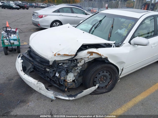 40094792 :رقم المزاد ، 5NPET46C57H234203 vin ، 2007 Hyundai Sonata Gls مزاد بيع