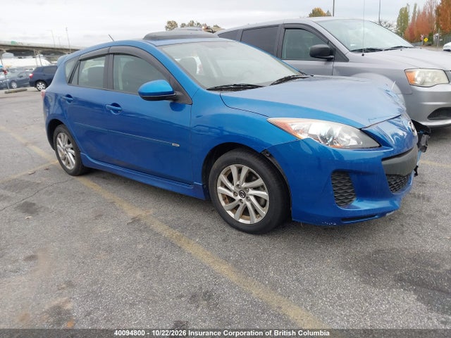 40094800 :رقم المزاد ، JM1BL1L78D1733542 vin ، 2013 Mazda 3 I مزاد بيع