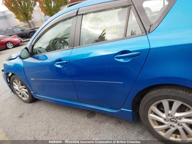 2013 Mazda 3 I მანქანა იყიდება აუქციონზე, vin: JM1BL1L78D1733542, აუქციონის ნომერი: 40094800