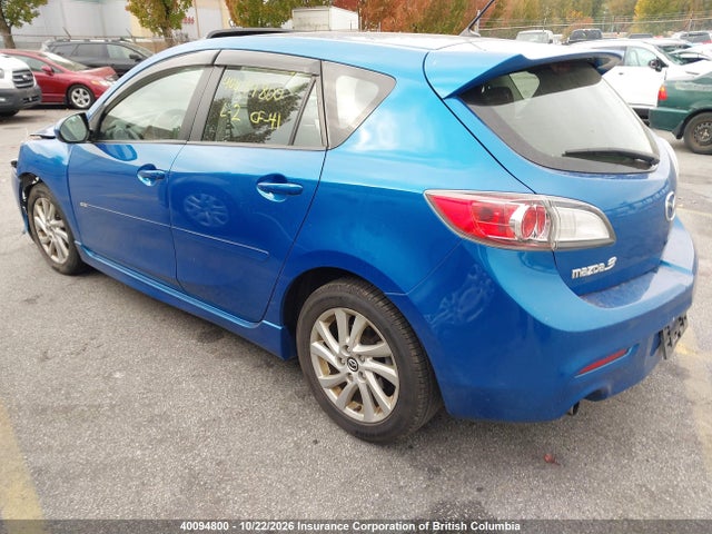 2013 Mazda 3 I მანქანა იყიდება აუქციონზე, vin: JM1BL1L78D1733542, აუქციონის ნომერი: 40094800
