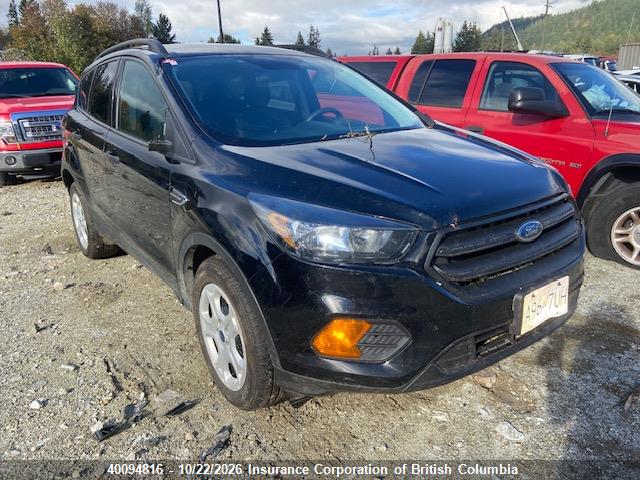 Aukcja sprzedaży 2018 Ford Escape S, vin: 1FMCU0F77JUA45576, numer aukcji: 40094816