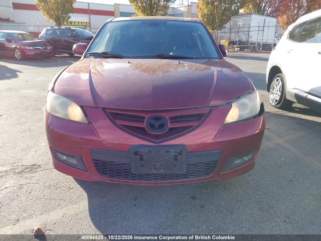 Aukcja sprzedaży 2008 Mazda Mazda3 Gt, vin: JM1BK323X81185160, numer aukcji: 40094825