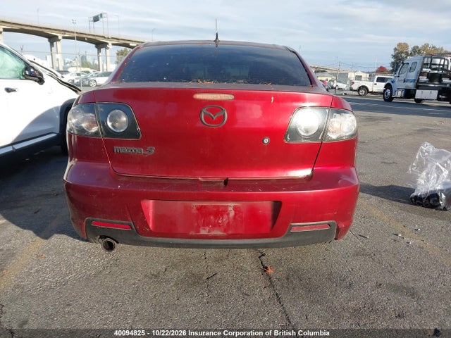 Aukcja sprzedaży 2008 Mazda Mazda3 Gt, vin: JM1BK323X81185160, numer aukcji: 40094825
