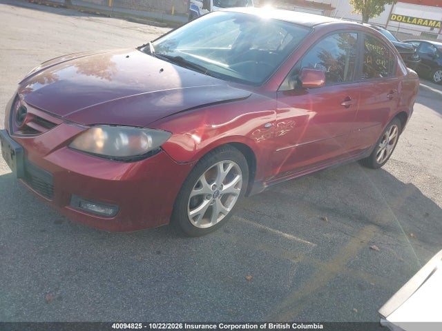 Aukcja sprzedaży 2008 Mazda Mazda3 Gt, vin: JM1BK323X81185160, numer aukcji: 40094825