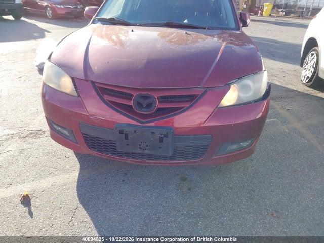 Aukcja sprzedaży 2008 Mazda Mazda3 Gt, vin: JM1BK323X81185160, numer aukcji: 40094825