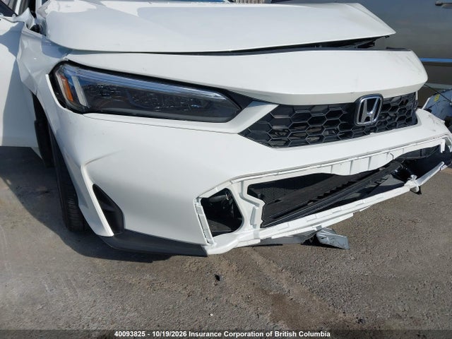 2026 Honda Civic Sport/sport Touring მანქანა იყიდება აუქციონზე, vin: 2HGFE4F86TH016110, აუქციონის ნომერი: 40093825