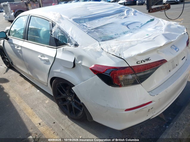 2026 Honda Civic Sport/sport Touring მანქანა იყიდება აუქციონზე, vin: 2HGFE4F86TH016110, აუქციონის ნომერი: 40093825