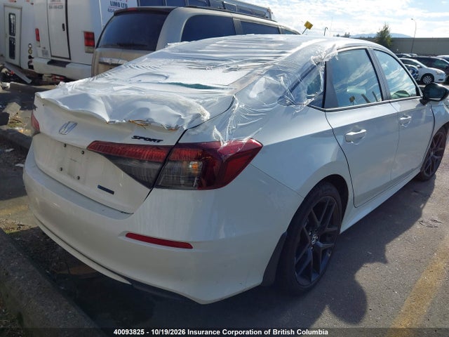 2026 Honda Civic Sport/sport Touring მანქანა იყიდება აუქციონზე, vin: 2HGFE4F86TH016110, აუქციონის ნომერი: 40093825