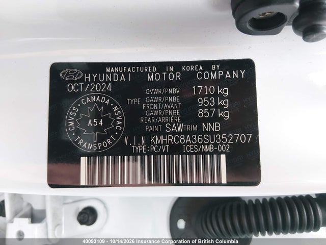 Hyundai Venue Sel/limited 2025 KMHRC8A36SU352707 Image 9
