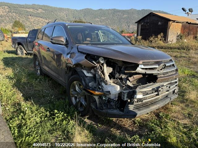 Aukcja sprzedaży 2019 Toyota Highlander Limited/ltd Platinum, vin: 5TDDZRFH2KS923959, numer aukcji: 40094873