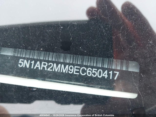 Nissan Pathfinder S/sv/sl/platinum 2014 5N1AR2MM9EC650417 Image 18