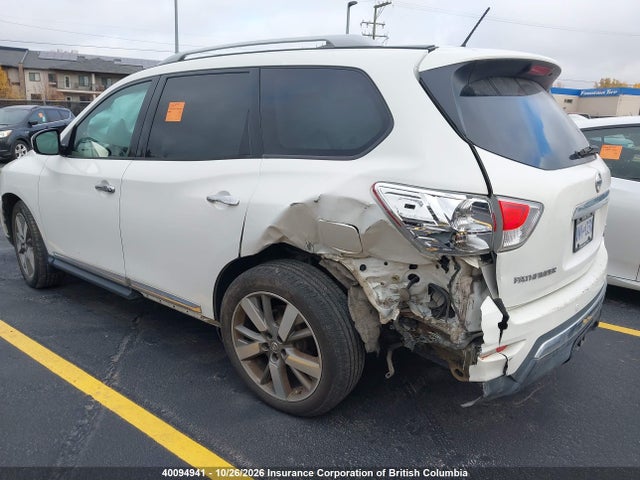 Nissan Pathfinder S/sv/sl/platinum 2014 5N1AR2MM9EC650417 Image 3