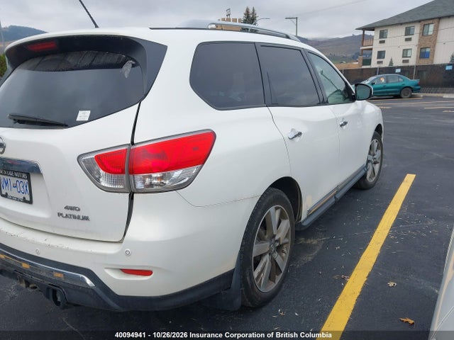 Nissan Pathfinder S/sv/sl/platinum 2014 5N1AR2MM9EC650417 Image 4
