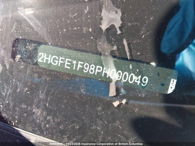 Honda Civic 2023 2HGFE1F98PH000049 Image 20