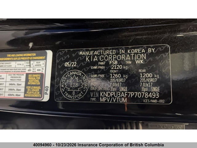 KIA Sportage Lx 2023 KNDPU3AF7P7078493 Image 54