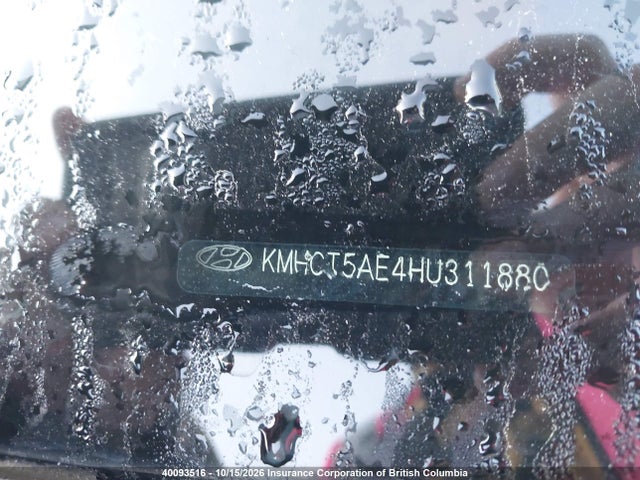 Продаж на аукціоні авто 2017 Hyundai Accent Se, vin: KMHCT5AE4HU311880, номер лоту: 40093516