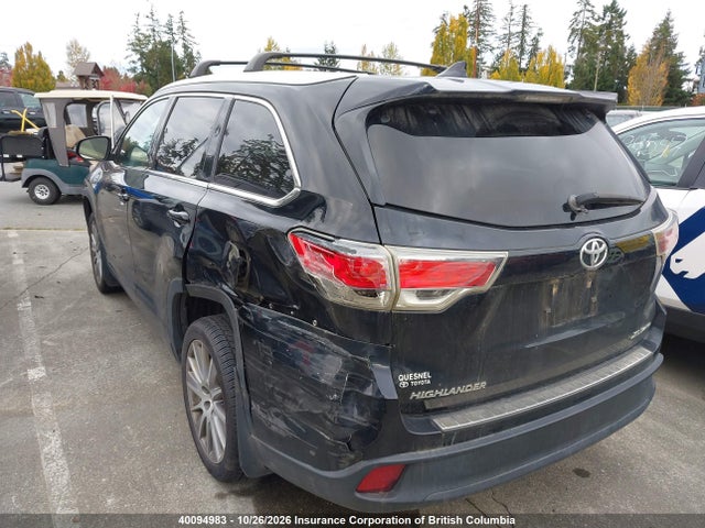 5TDJKRFH7GS318382 Toyota Highlander Xle